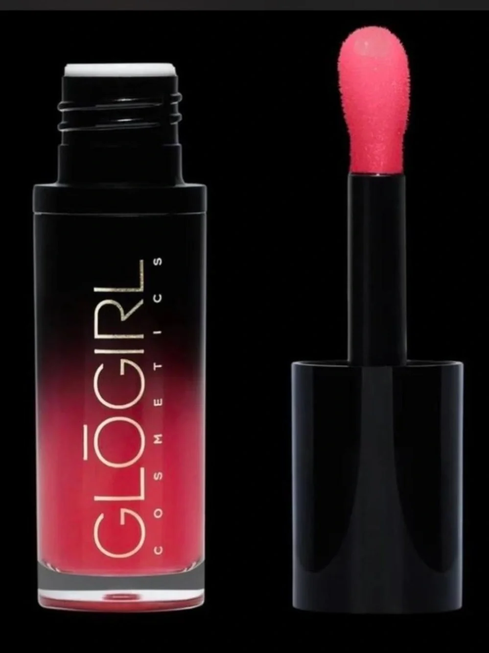 GLŌGIRL COSMETICS LIP OIL IN LITERALLY (sheer rose) NEW! FULL SIZE!